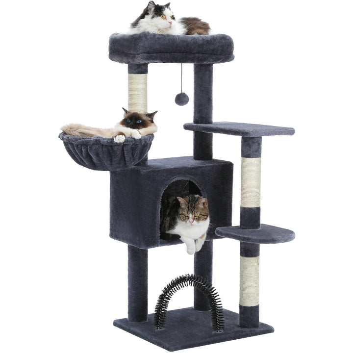 Multifunktionaler Kratzbaum - Modell „MidnightPaws“