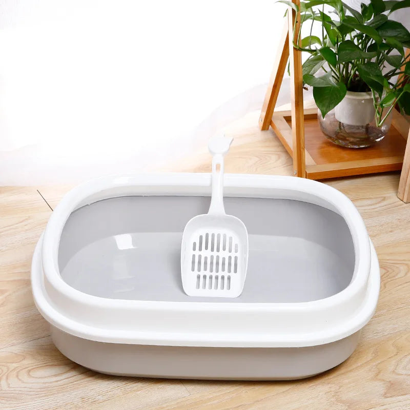 Bac à litière semi-fermé pour chat – Modèle "EasyClean Comfort"