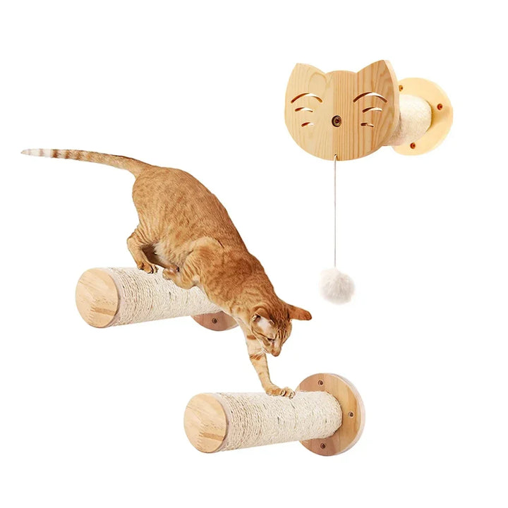Wall-mounted cat tree - Suspension bridge - CatVenture