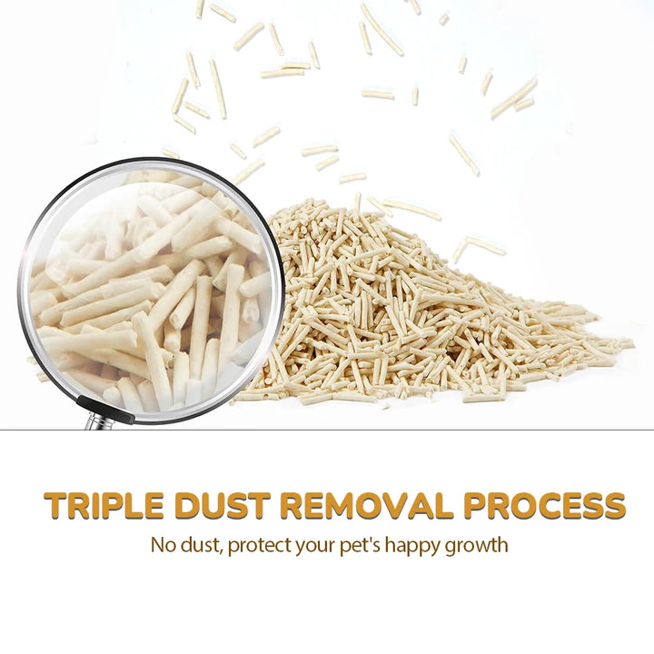 Litière Tofu Ultra Absorbante – Modèle "PureTofu DuoPack"