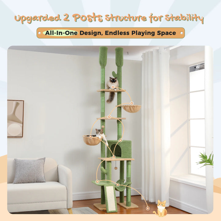 Catus and Design Cat Tree - XL - CactiPerch