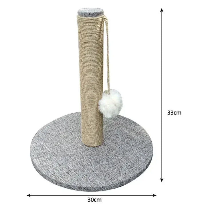 DIY-Kratzbaum aus Sisal und Leinen – ClawMaster-Modell