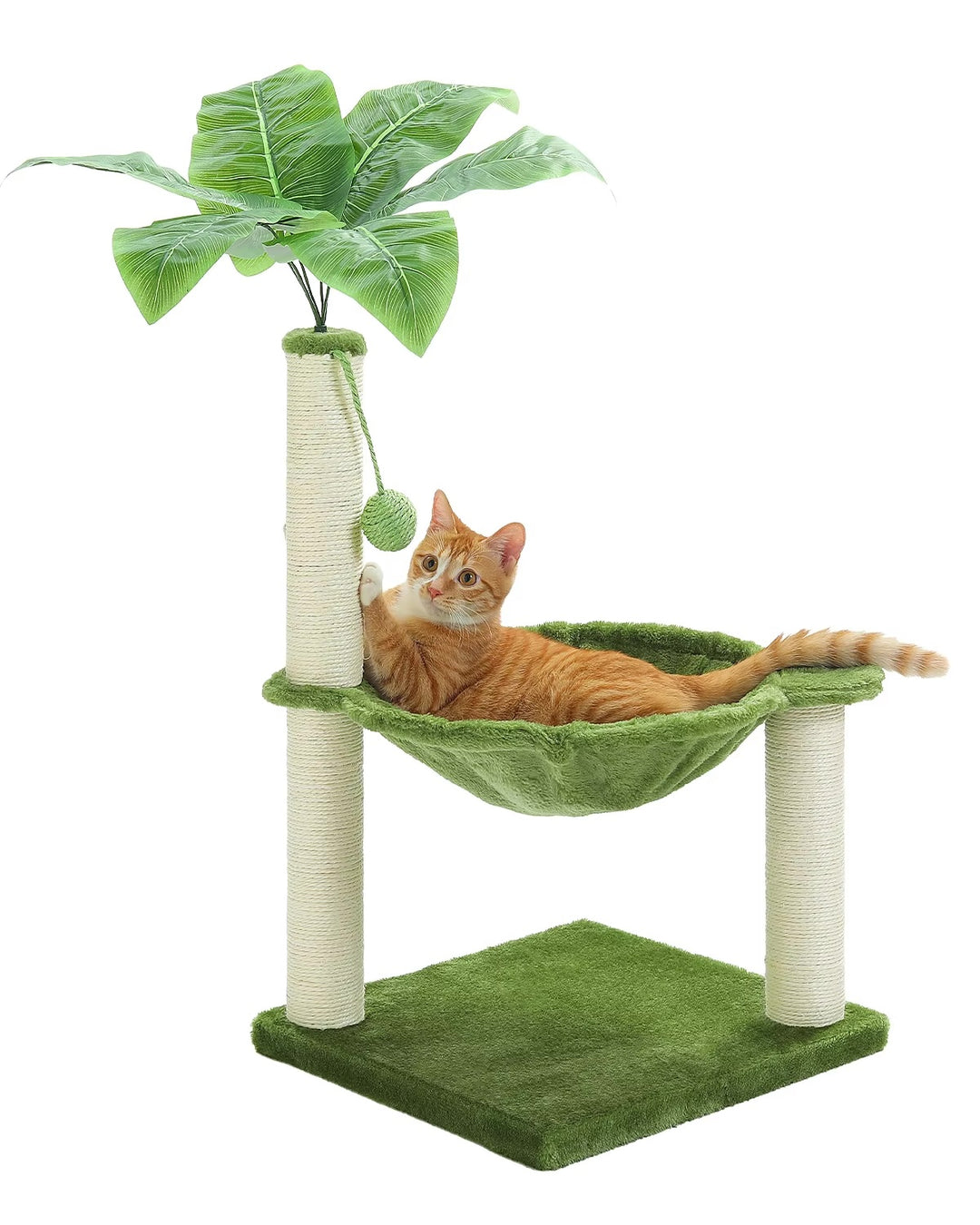 Comfortable Cat Tree with Hammock - "Kiki" Model