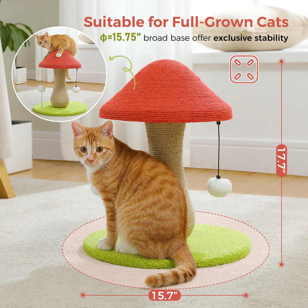 Cheap cat tree - Mushroom