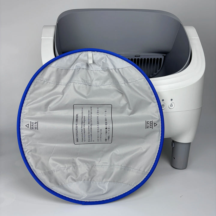 Bac à litière automatique ouvert connecté Tuya – Modèle "SmartOpen Mini"