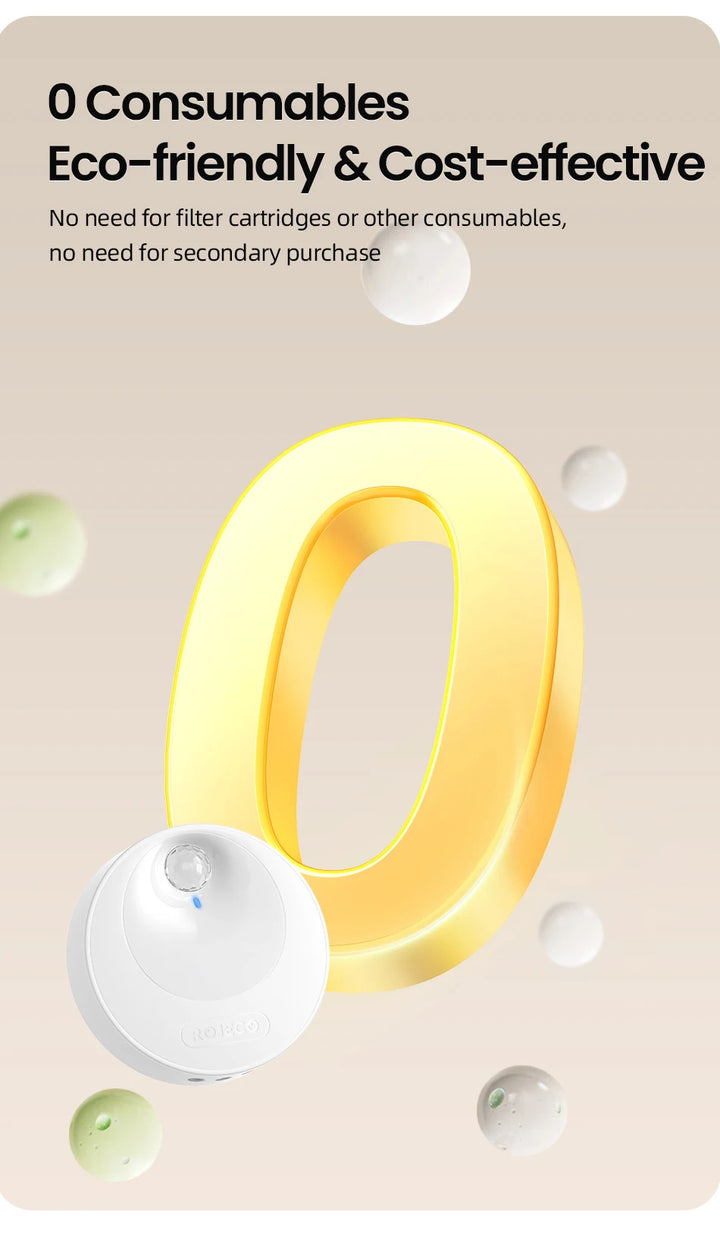 Purificateur d’odeurs intelligent pour litière – Modèle "AirClean Pro"