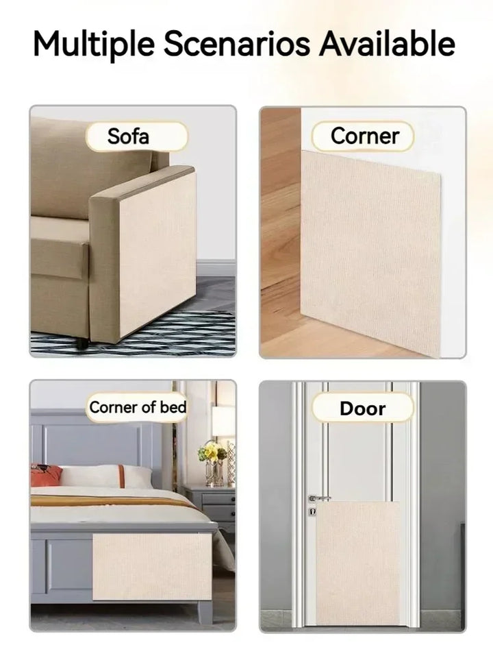 DIY Katzenkratzbaum für Möbel, Sofa, Tür, Wand - Modell: „SisalGuard“