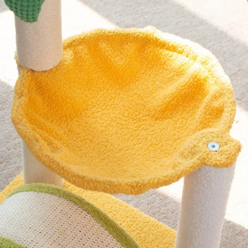 Tropical cat tree with hammock - Model: "Palmichat"