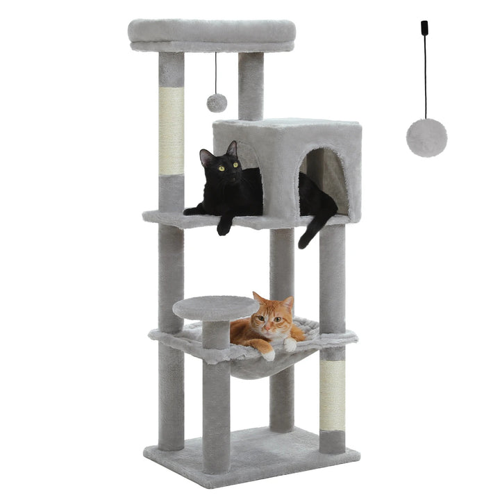 Multifunctional Cat Tree - "MidnightPaws" Model