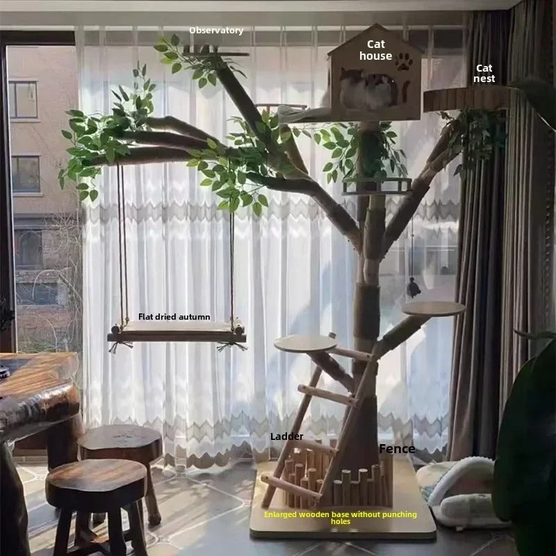 Natural design cat tree - Cat Paradise