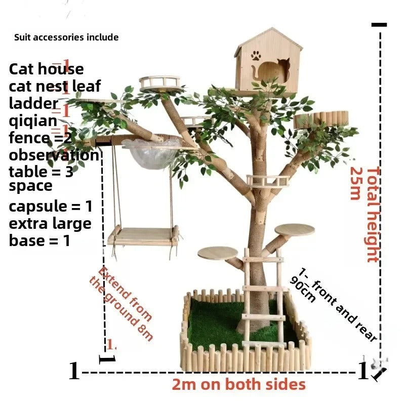 kratzbaum natural paradise hängematte Natürlich gestalteter Kratzbaum