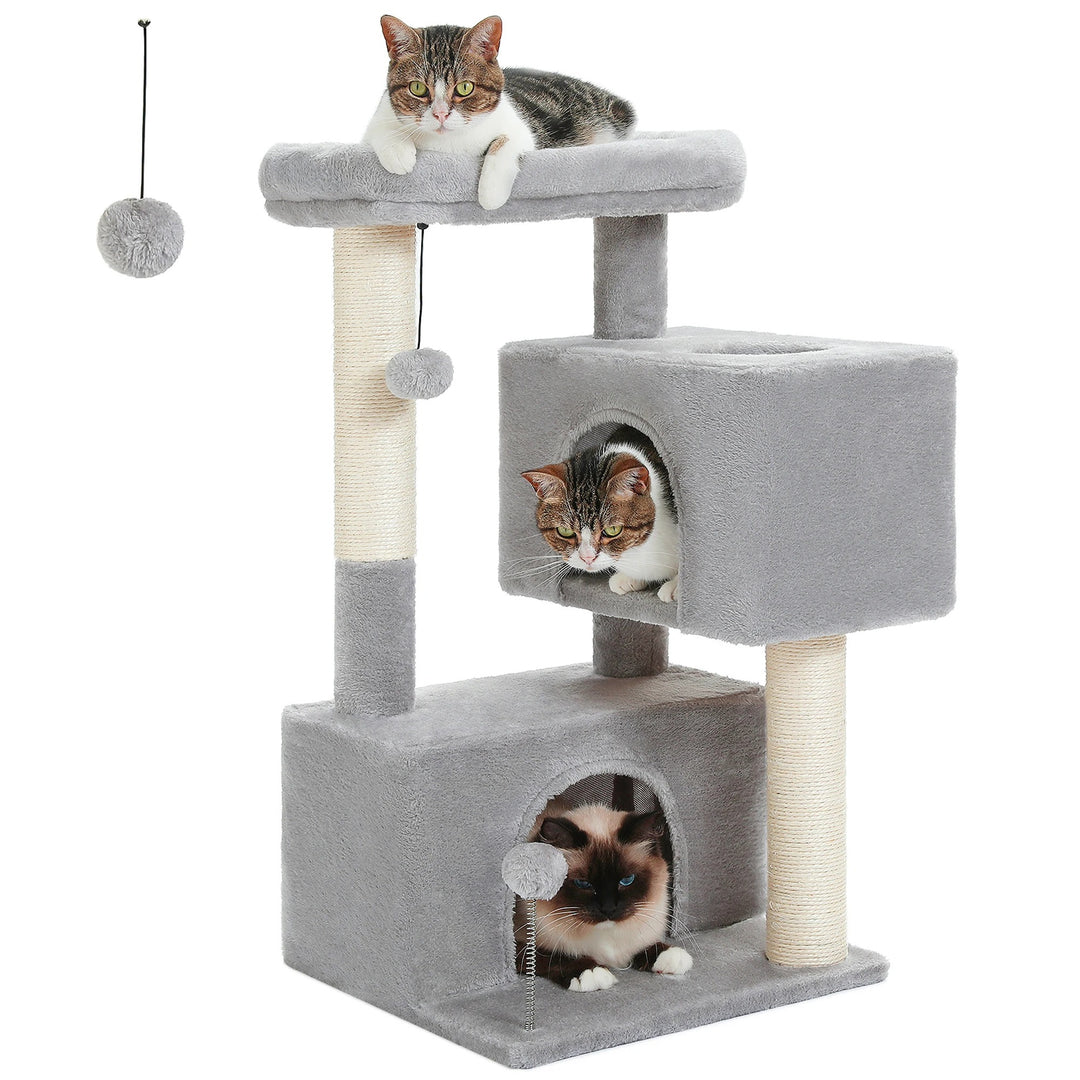 Cat house with scratching post and cactus - Model: "CactusCat"