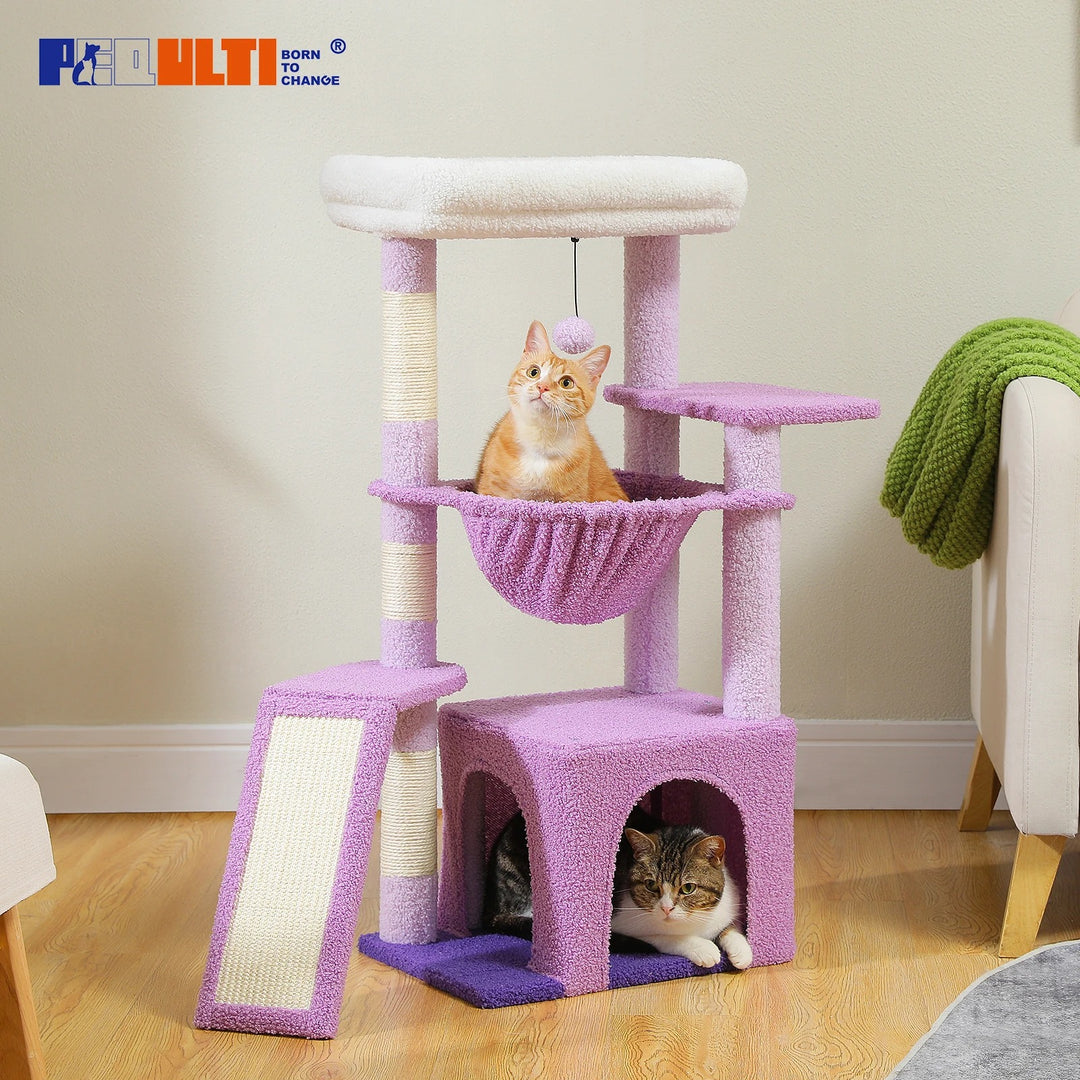 Comfortable Cat Tree - "SunnyPaws" Model