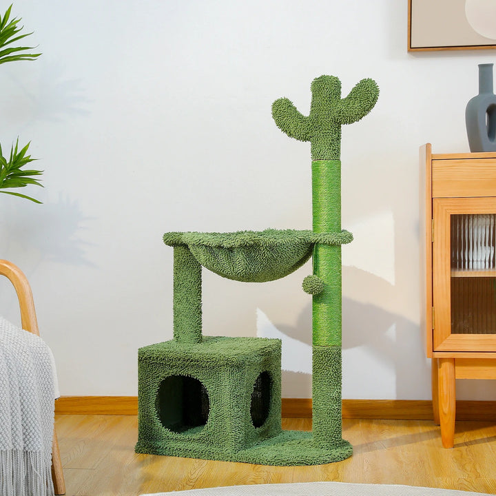Comfortable Cat Tree with Hammock - "Kiki" Model