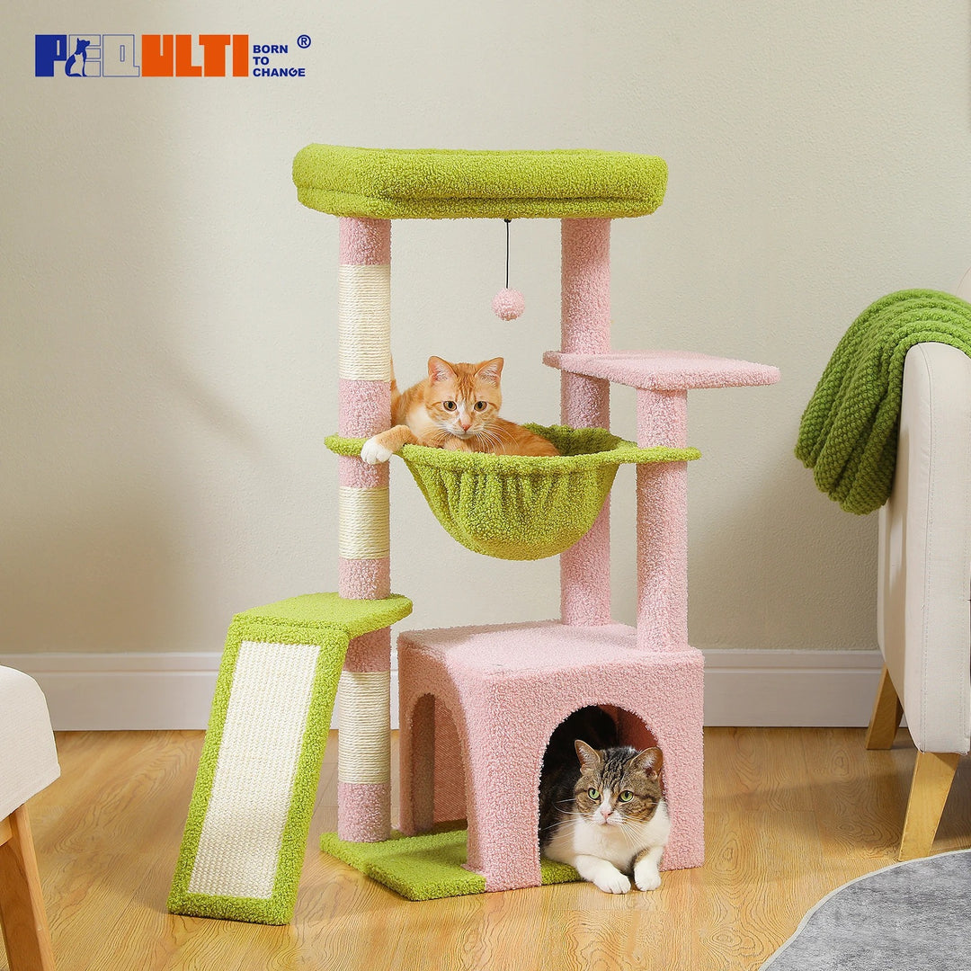 Comfortable Cat Tree - "SunnyPaws" Model