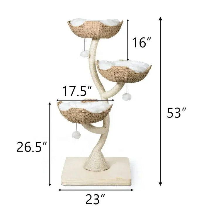 Flower cat tree - Design - FleurDeluxe