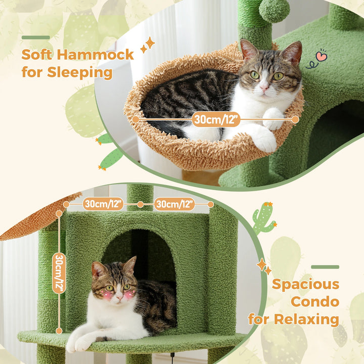 Comfortable Cat Tree - "SunnyPaws" Model