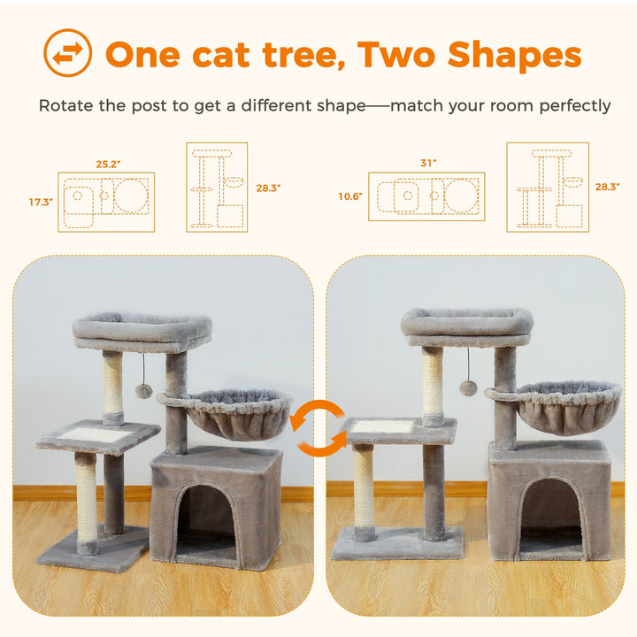 Beige cat tree - Nid Perché - L