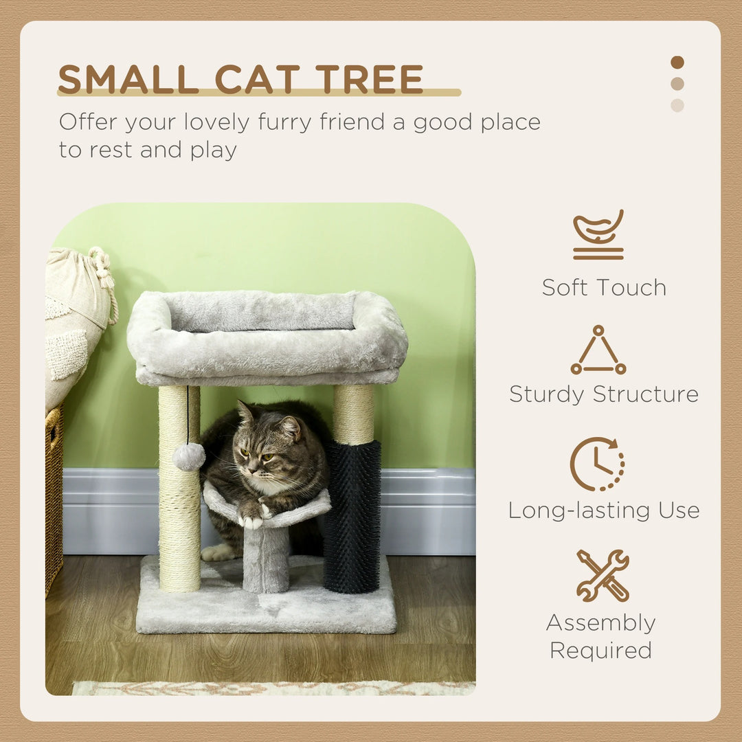 Compact cat tree with play tunnel - Model: "TunnelJouet"