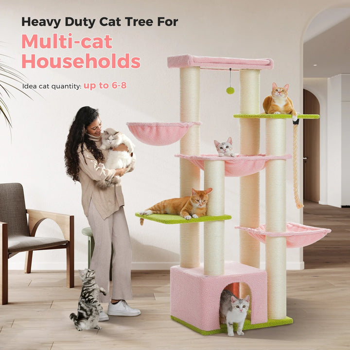 Maine Coon cat tree for large cats - Model: "MaxiPlaisir"