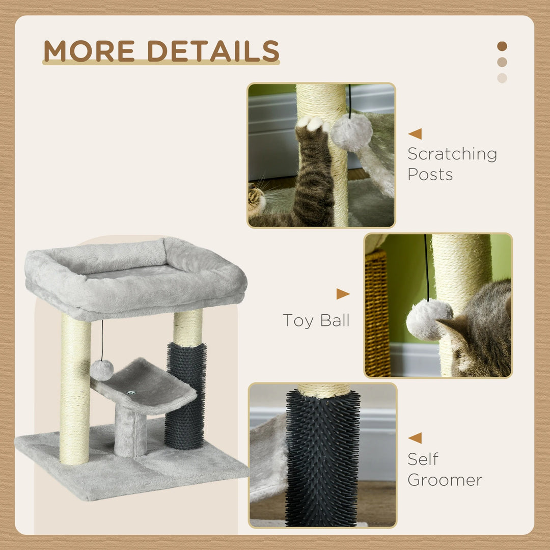 Compact cat tree with play tunnel - Model: "TunnelJouet"