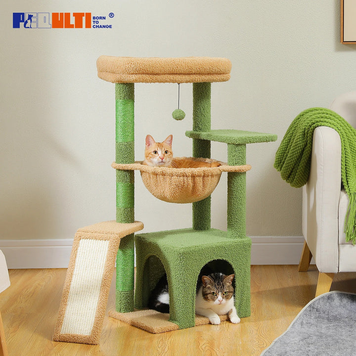 Comfortable Cat Tree - "SunnyPaws" Model
