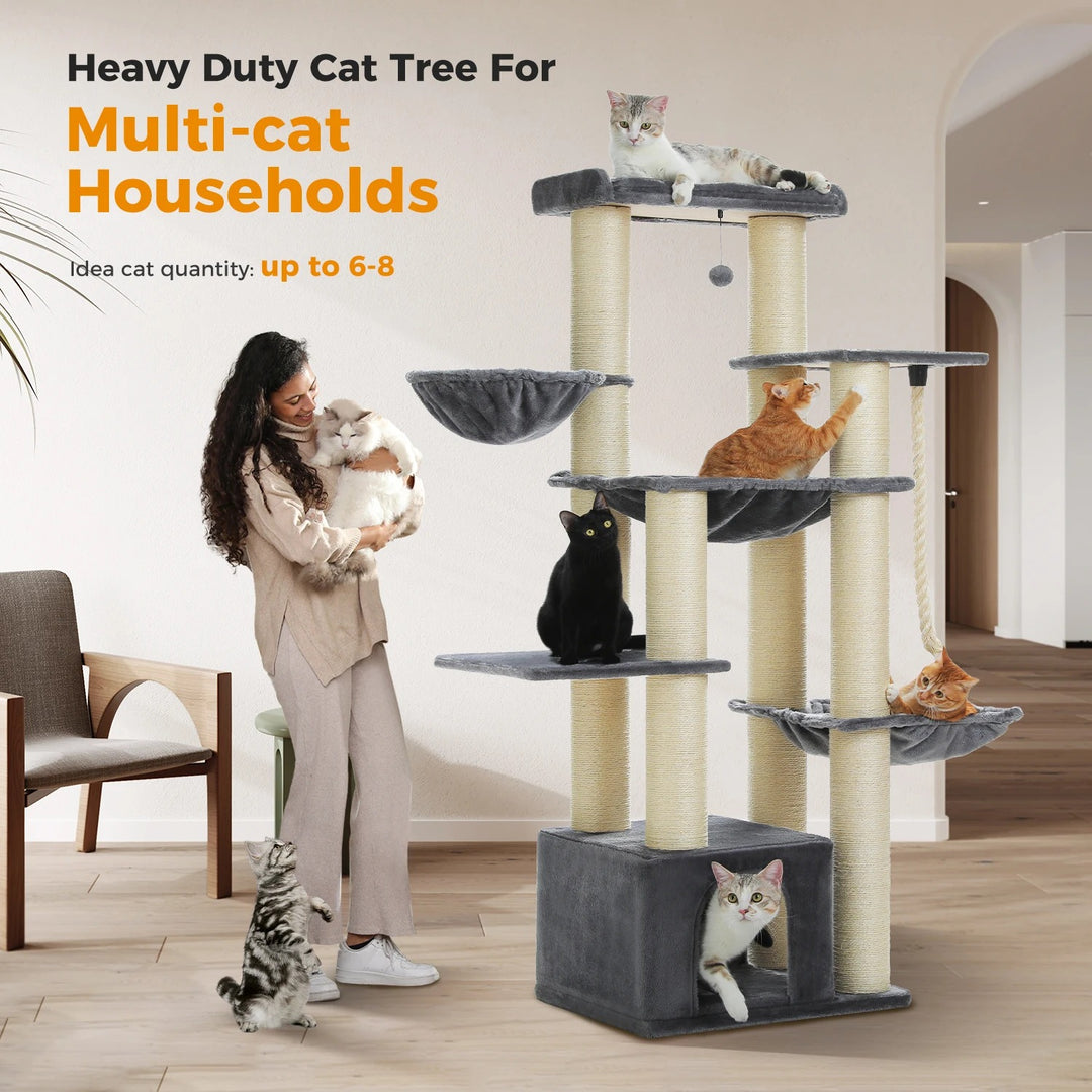Maine Coon cat tree for large cats - Model: "MaxiPlaisir"