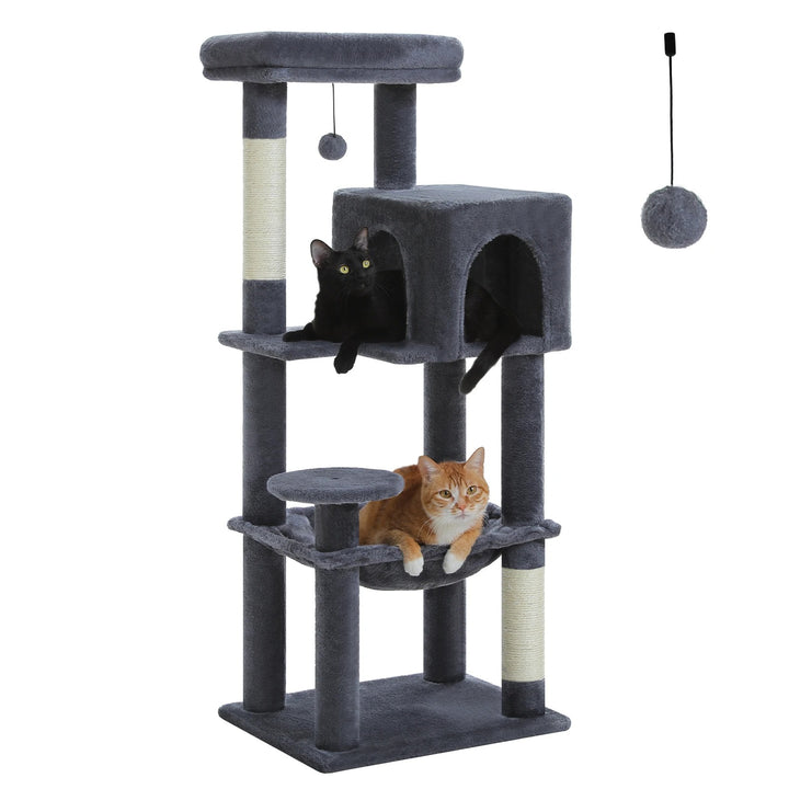 Multifunctional Cat Tree - "MidnightPaws" Model