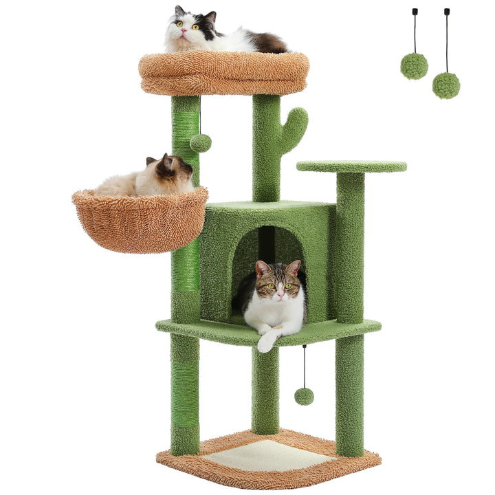 Comfortable Cat Tree - "SunnyPaws" Model