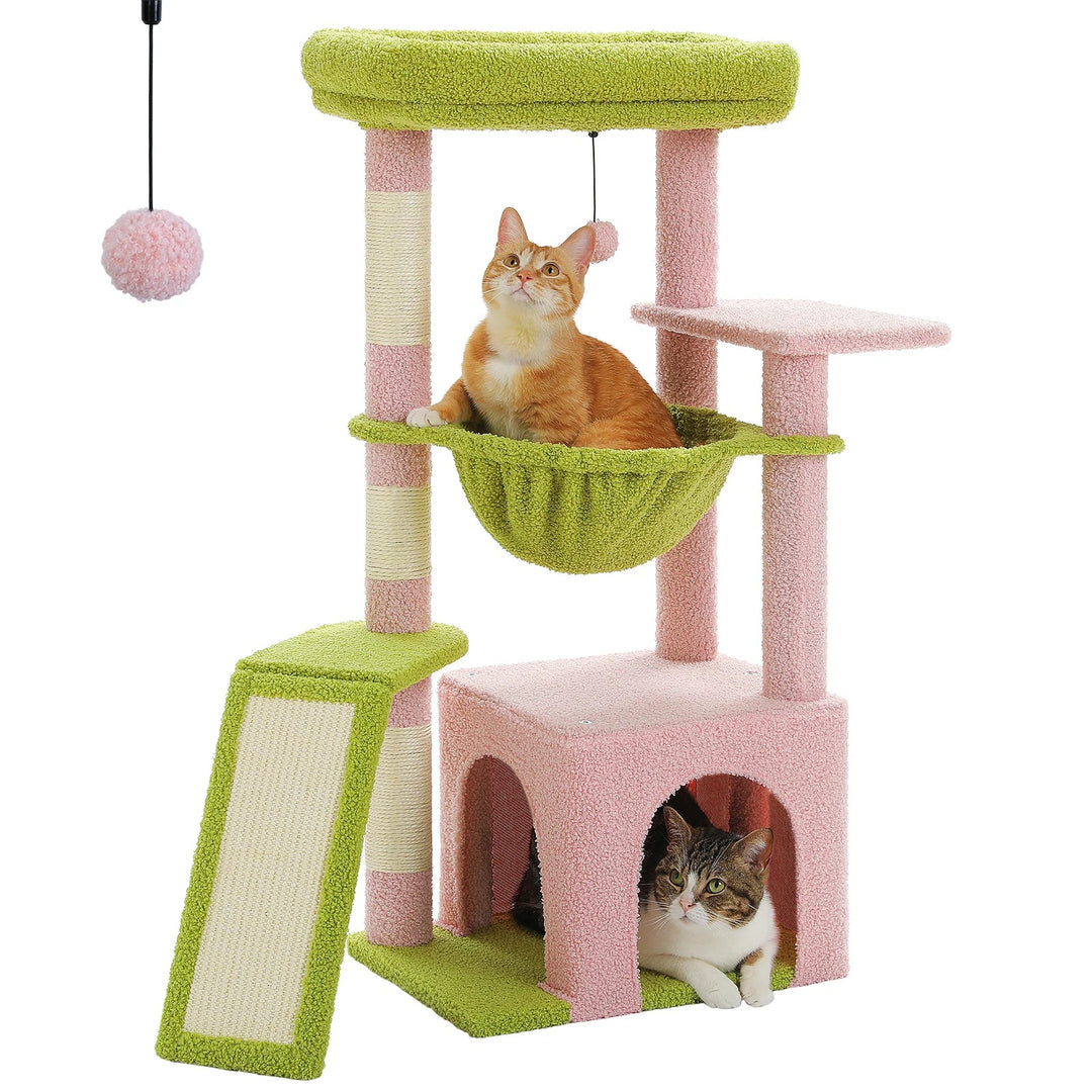 Comfortable Cat Tree - "SunnyPaws" Model