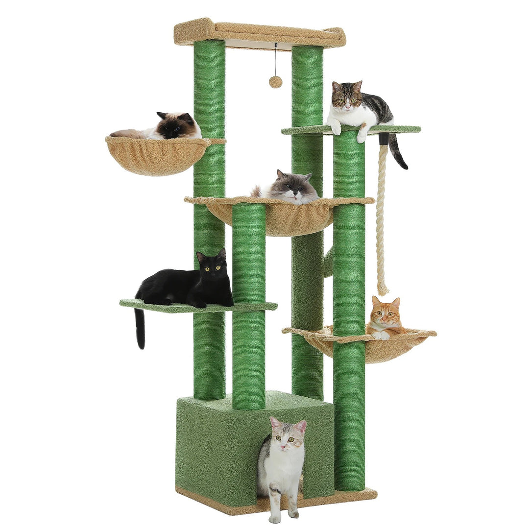 Maine Coon cat tree for large cats - Model: "MaxiPlaisir"